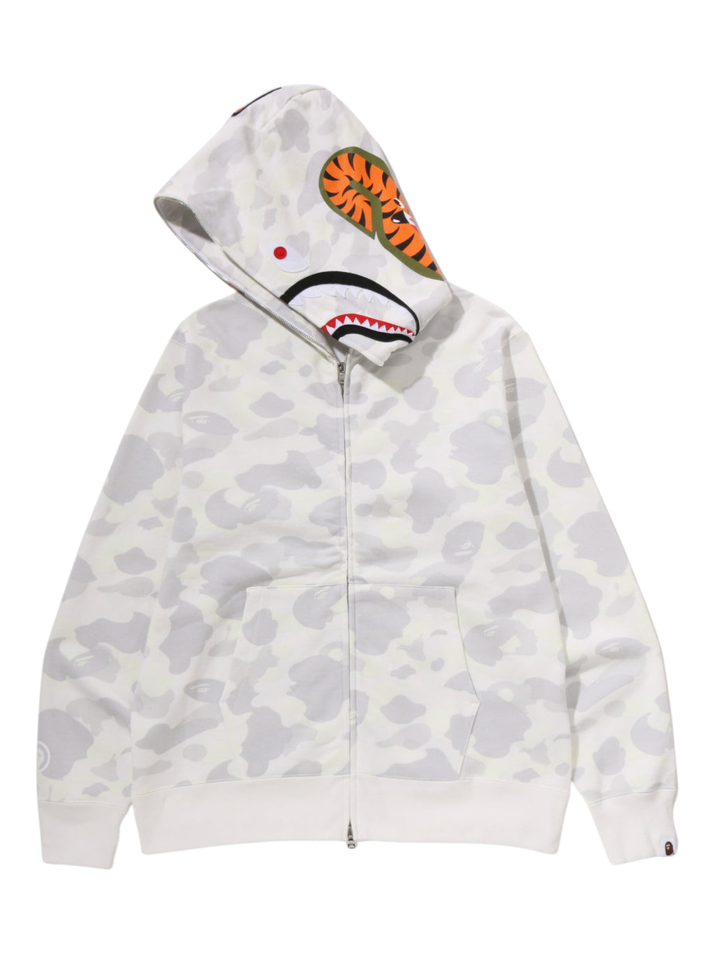 BAPE WHITESPOT ZIPUP