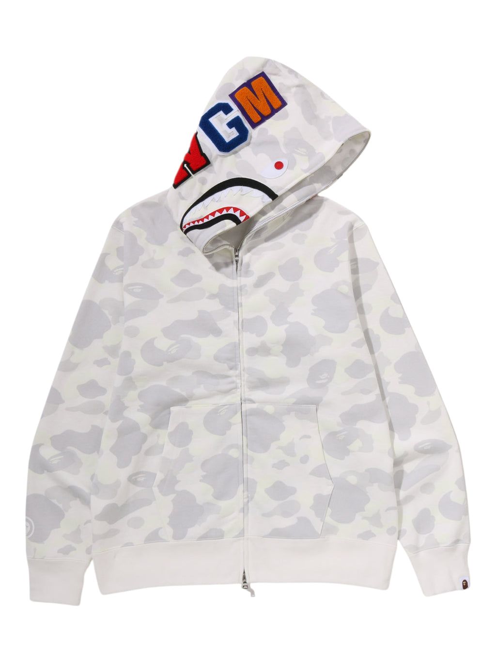 BAPE WHITESPOT ZIPUP