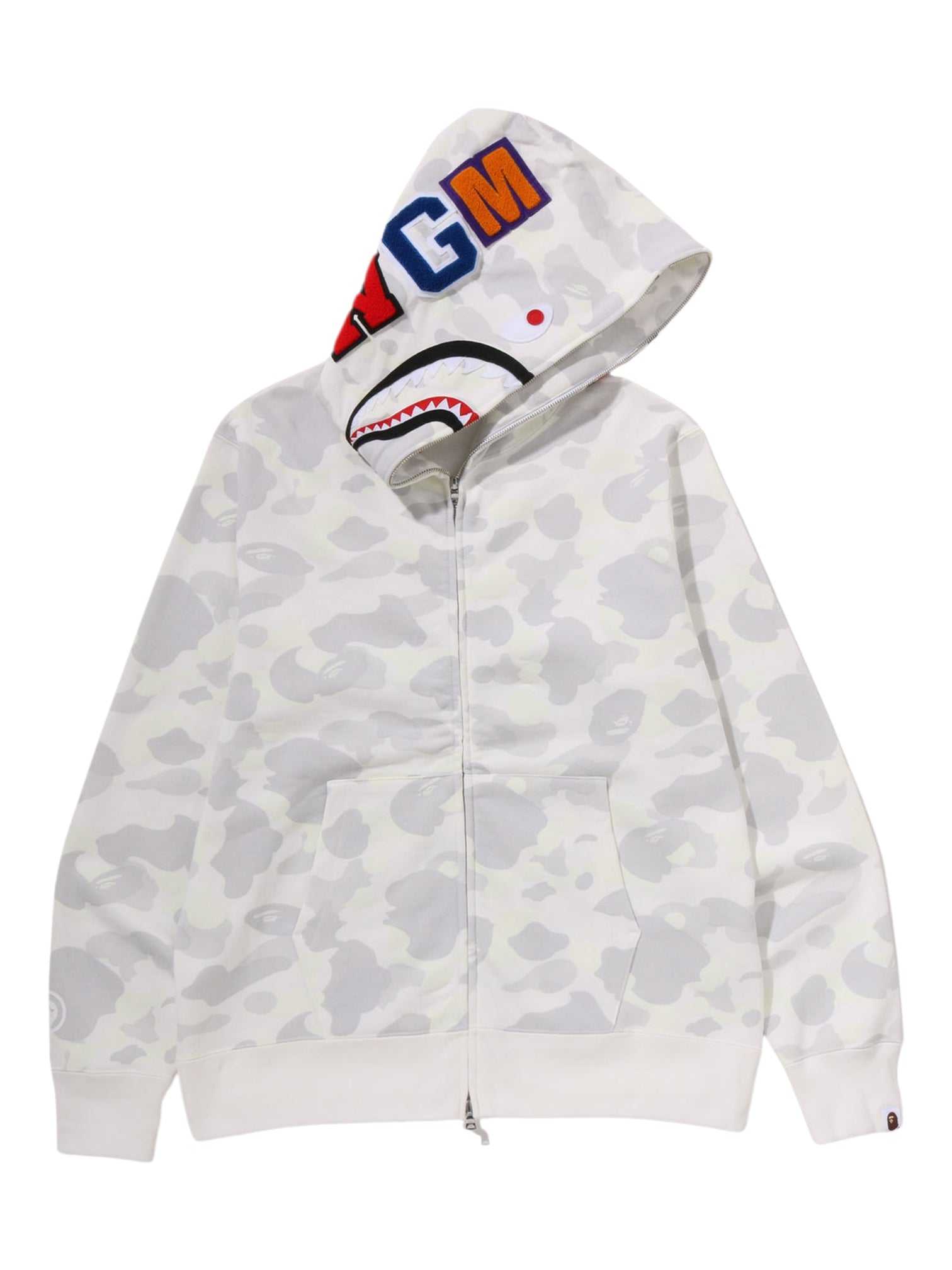 BAPE WHITESPOT ZIPUP