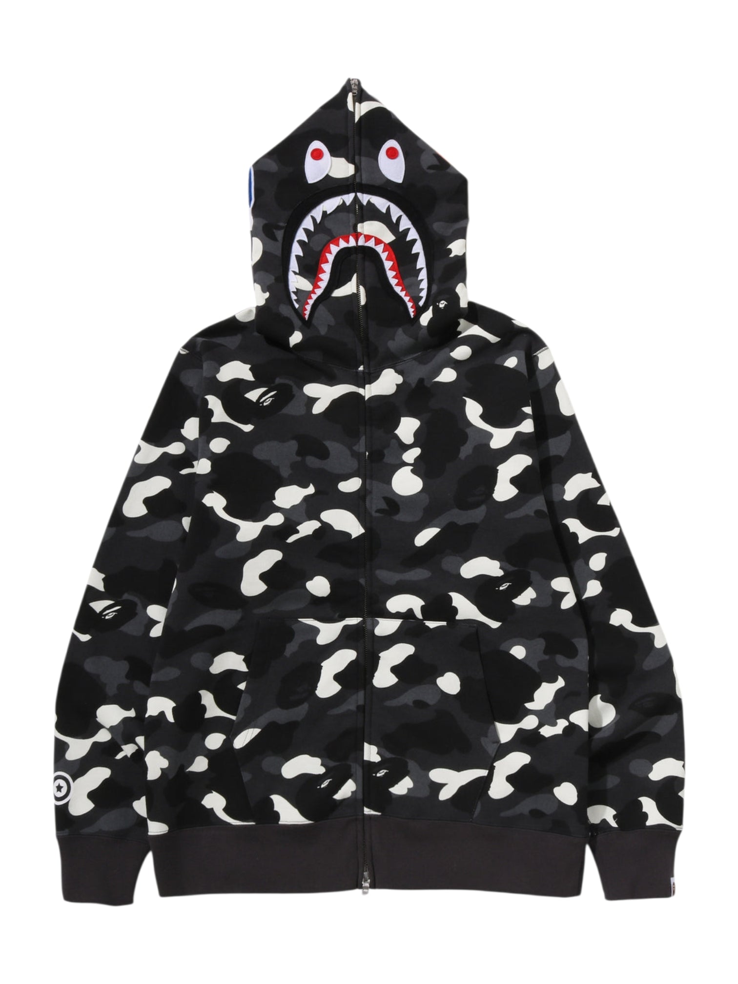 BAPE BLACK SPOT ZIPUP