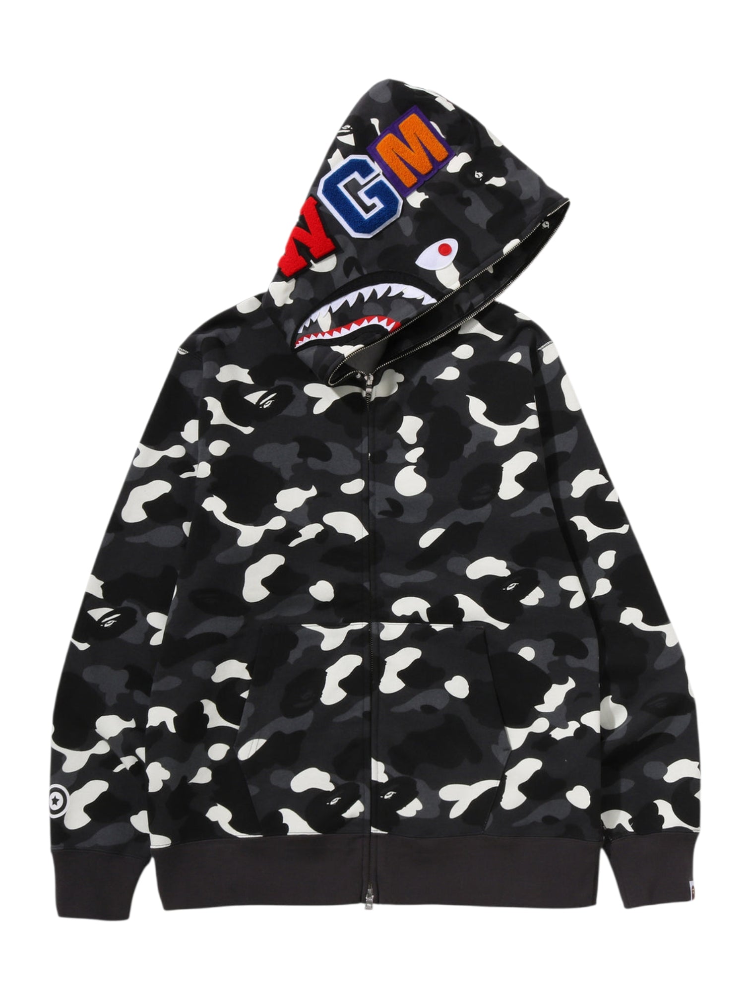 BAPE BLACK SPOT ZIPUP